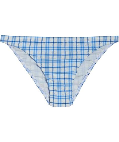 Tory Burch Tory Burch Plaid Hipster Bikini Bottoms Wear