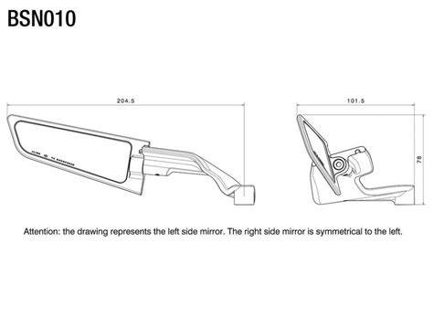 Rizoma STEALTH NAKED univerzální zrcátka na řidítka šedá pár Yshop cz