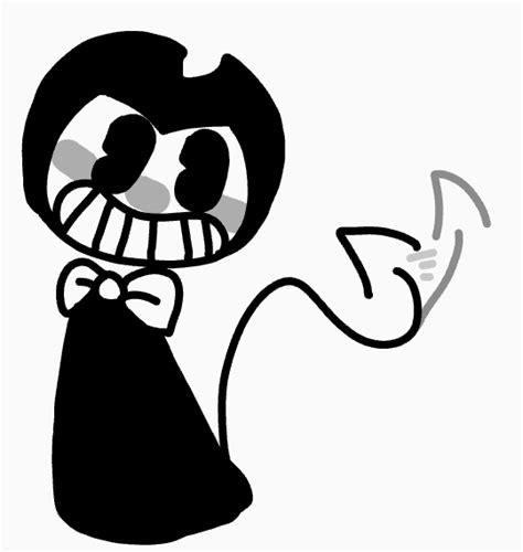 Of Course Bendy Can Wag His Tail By Plsfuibeufebfek On Deviantart