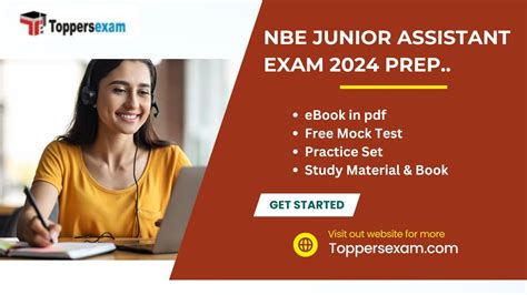 NBE JUNIOR ASSISTANT Mock Test 2024 NBE JUNIOR ASSISTANT Question