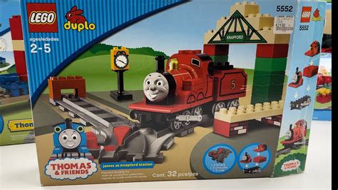 Lego Duplo Train 5552 James At Knapford Station Youtube