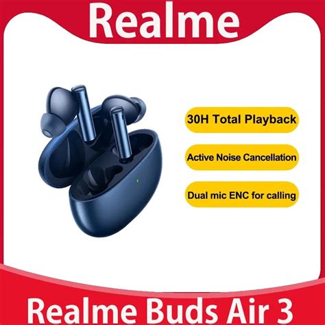 Realme Buds Air Bluetooth Earphone Db Active Noice Cancelling