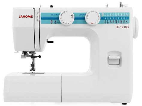 Швейная машина Janome TC-1216S - купить, цена, фото, описание и ...