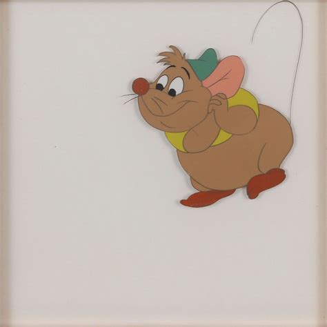 Gus And Jaq Production Cels From Cinderella