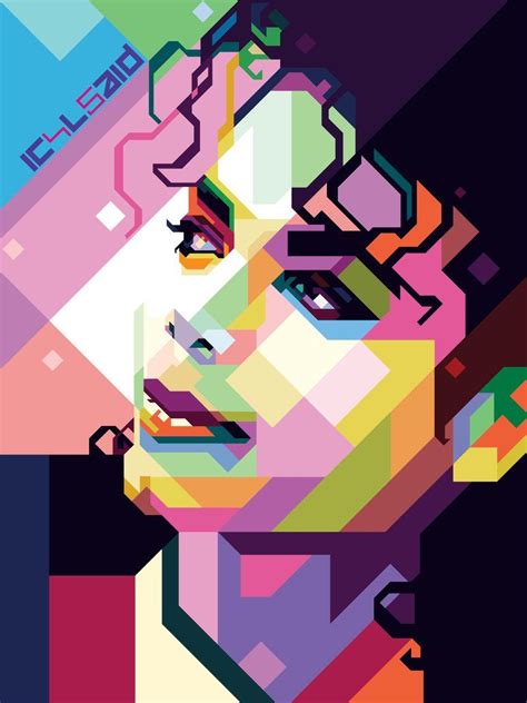 Wpap Art Portrait Illustration Pop Art Portraits