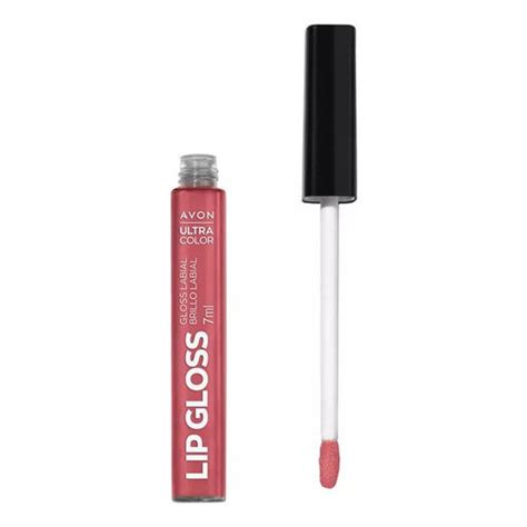 Gloss Labial Avon Ultra Color Lip Gloss Nude Glow Ml Shopee Brasil