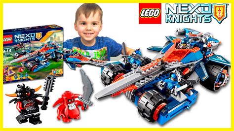 Видео для детей ЛЕГО NEXO KNIGHTS Разрушитель Клэя - YouTube