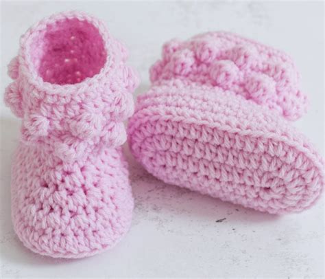 Patucos para Bebes Recién Nacidos de 0 24 meses en Crochet Patrón