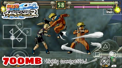 Naruto Ultimate Ninja Heroes 2 highly compressed 700MB - TechKnow Infinity
