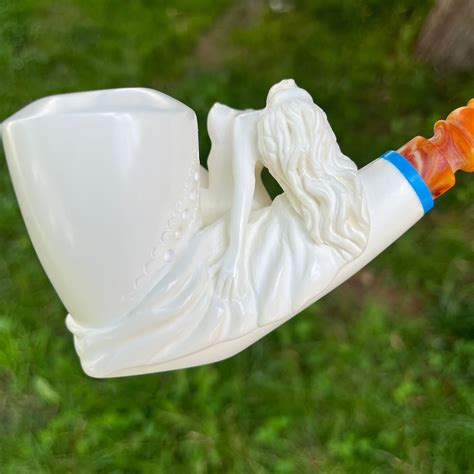 Sexy Lady Meerschaum Pipe| Stone Pipe| Tobacco Pipe| Handmade Pipe