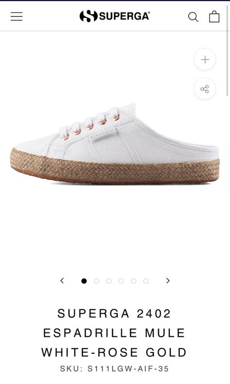 Superga Espadrilles Womens Fashion Footwear Loafers On Carousell