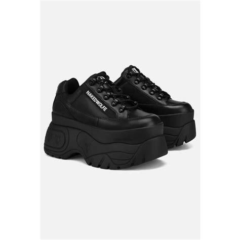 Δερμάτινα Sneakers Πλατφόρμα Sprinter NAKED WOLFE GLAMI gr