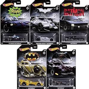 Hot Wheels Set 5 Miniaturas Batman 2023 Lote A HMV72 944A Amazon Br