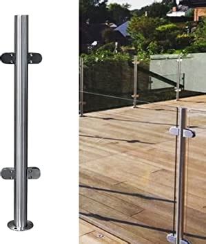 Amazon Glass Railing Post Heavy Duty Stainless Steel Glass