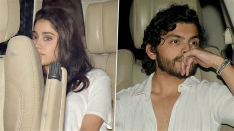 Janhvi Kapoor And Rumoured Boyfriend Shikhar Pahariya Spotted Together