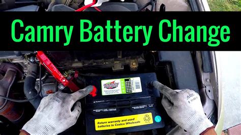 2013 Toyota Camry Battery Replacement