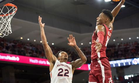 Alabama Basketball Tide Knock Off Rival Auburn In Neville Arena