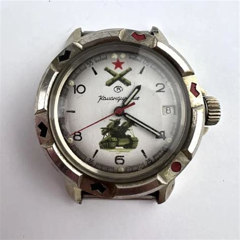 Vostok Komandirskie Vintage Urss Montre M Canique Militaire Pour