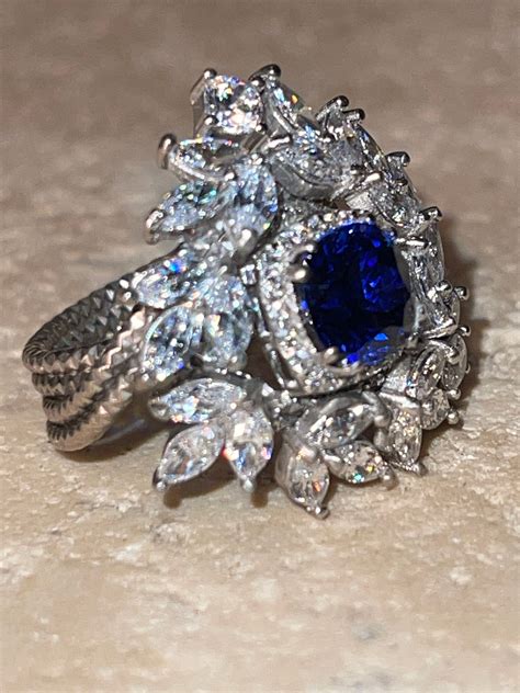 Sapphire Ring - Etsy