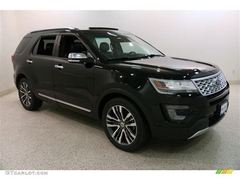 2016 Shadow Black Ford Explorer Platinum 4wd 133418012