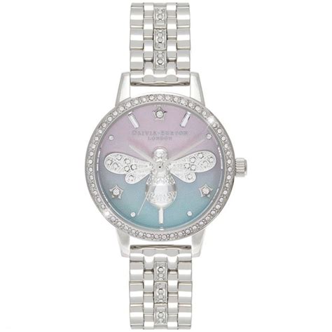 Buy Olivia Burton Sparkle Bee Analog Pink Mop Round Dial Women Watch