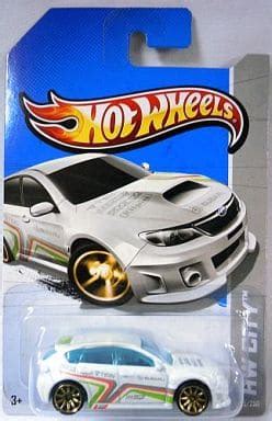 駿河屋 SUBARU WRX STI ホワイト Hot Wheels HW CITY X A ホット