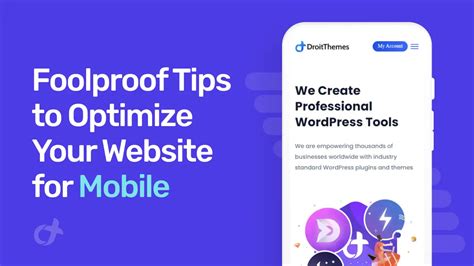 Eight Foolproof Tips To Optimize Your Website For Mobile DroitThemes