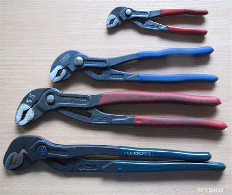 Переставные клещи с кнопкой. Вторая попытка.