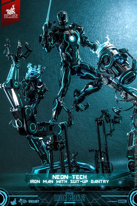 Iron Man Enters The Grid With Hot Toys Newest Suit Up Gantry Set