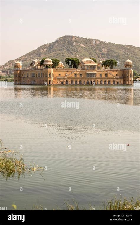 Jal Mahal Water Palace On Man Sagar Lake Jaipur Rajasthan India