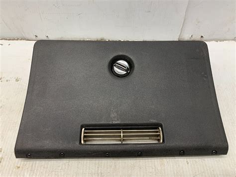 1970 81 OEM Pontiac Firebird Glove Box Door With Vent And Lock Black