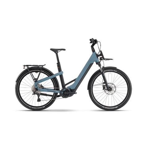 Winora Yakun X10 750Wh Tiefeinsteiger Trekking E Bike 2025 Sharkblu