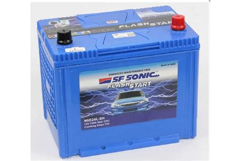 Автомобильный аккумулятор SF Sonic 6ст-70.0 (90d26l) FS-90D26L-ВН ...