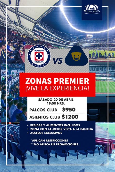 Estadio Banorte - Disfruta del partido CRUZ AZUL FUTBOL CLUB A.C. 🆚