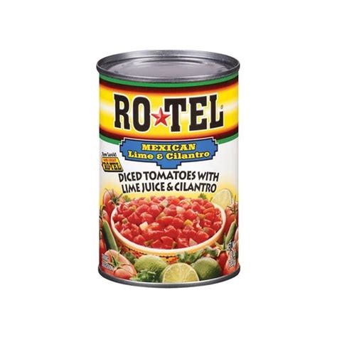 Rotel Mexican Festival Diced Tomatoes with Lime Juice & Cilantro 10oz : Target