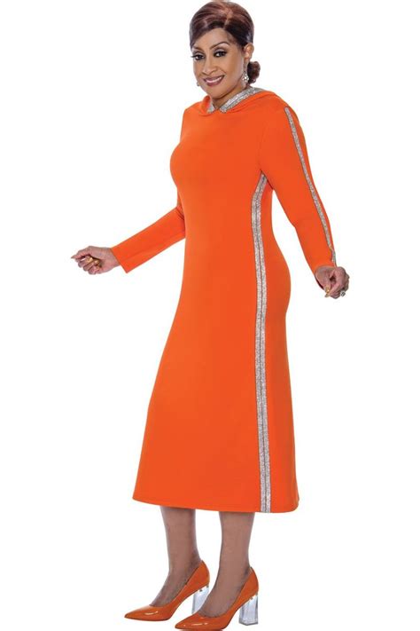 French Novelty Dorinda Clark Cole Dcc5061 Fun Hoodie Dress