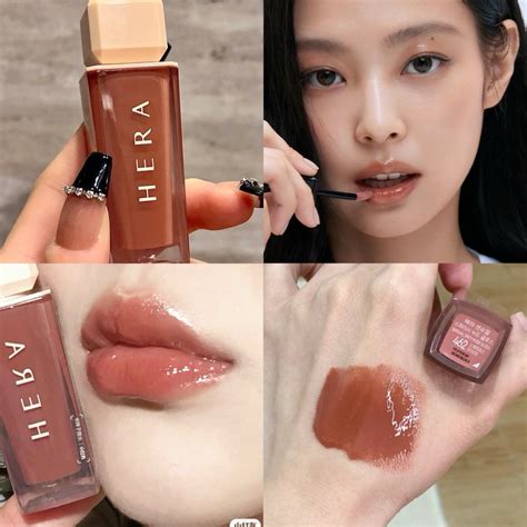 Hera Sensual Spicy Nude Glossy Lipstick Fullbox Shopee Malaysia