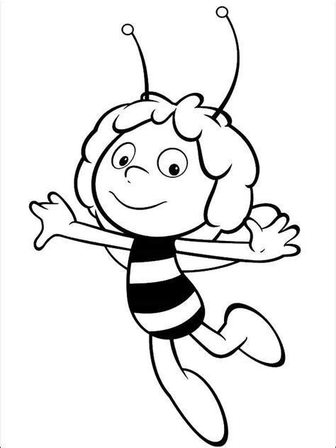 Раскраски пчелка, Страница:3.