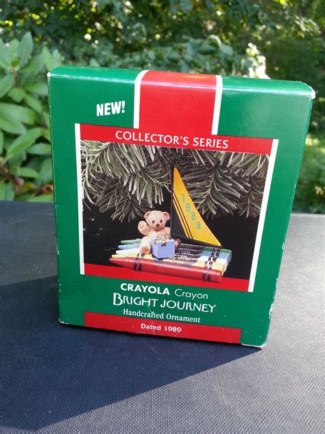 Hallmark Ornament Nib Hallmark Crayola Christmas Ornament Etsy