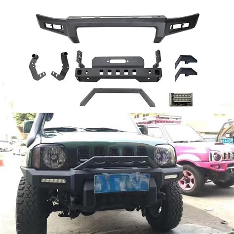 Wholesale Steel Front Bumper For Suzuki Jimny Jb Jb Waag X