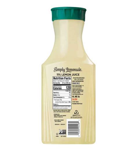 Simply Lemonade All Natural Non Gmo Fl Oz