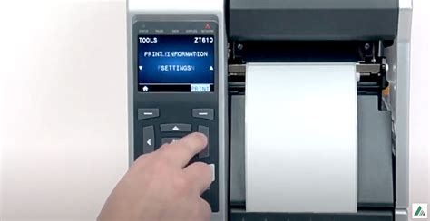 How to Manually Calibrate Label Printer - Zebra ZT610 & ZT620