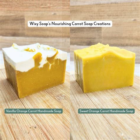Wixy Soap’s Nourishing Carrot Soap Creations