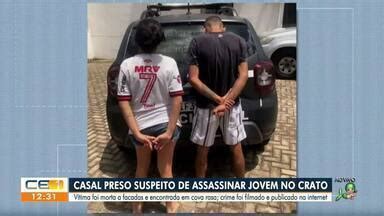 CETV 1ª Edição Fortaleza Preso casal suspeito de matar jovem