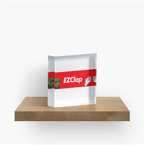 EZClap EZ Clap Red Box Twitch Emote Meme BTTV Better Twitch TV Merch