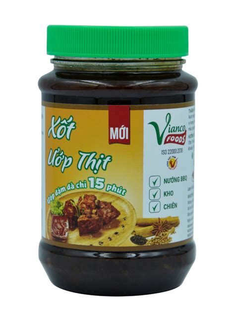 XỐT ƯỚP THỊT ViancoFoods 210gr Vianco Gia Vị Việt Ấn Nguyên Liệu