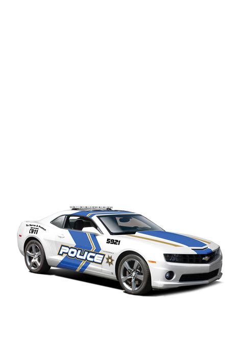 Maisto Chevrolet Camaro SS RS Police 2010 1 24 Model Araba Çok Renkli