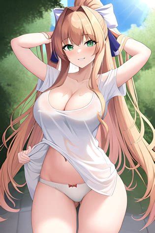 Monika Luscious Hentai Manga Porn