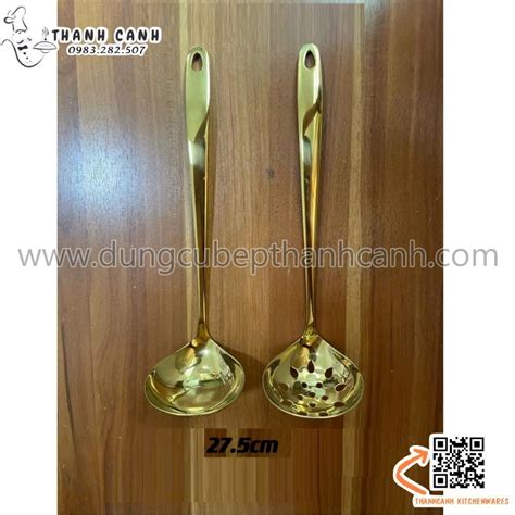 Muôi lẩu, muôi canh inox, vá canh inox các loại