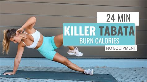 Min Killer Hiit Tabata Burn Calories Full Body No Equipment